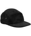 BB679 B679 Beechfield EarthAware® Organic Cord Camper Cap Black colour image